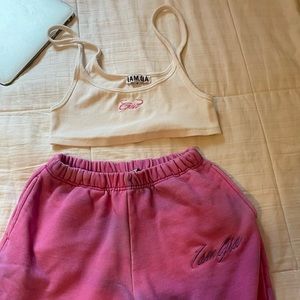 I AM GIA MATCHING SET (S TOP AND XS BOTTOMS)